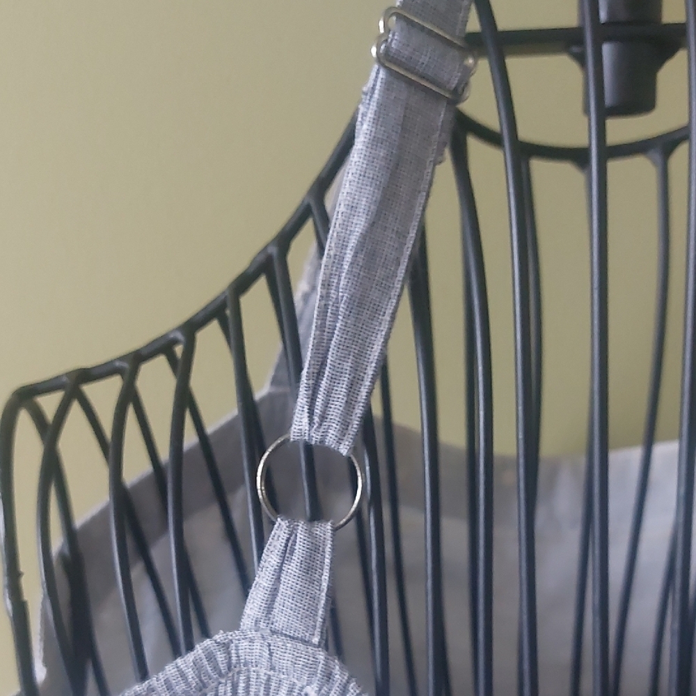 Atmosphere, Size 42/ M, with pockets Blue Halter Sundress for Weddings - Picture 7 of 13
